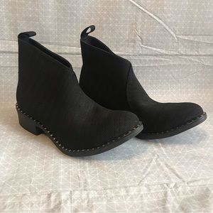 Charleston Shoe Company Barcelona Boot in Black Herringbone